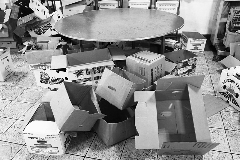 2020 : Food Lines : Seventh Day Adventists Help the Needy : Streetlife : New York City : Times Square : Richard Moore : Photographer : Photojournalist